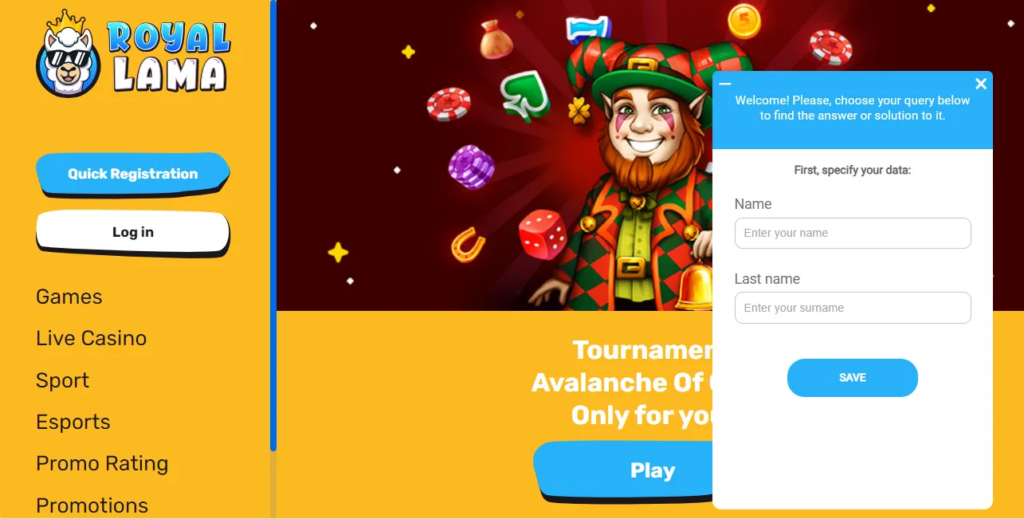 Experience the Thrill and Excitement Play at Royal Lama Casino
